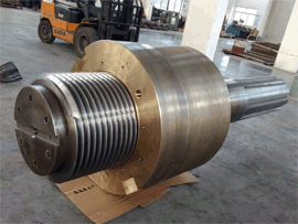 rolling mill screw down nut and screw shaft