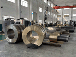 rolling mill screw down nut and screw shaft